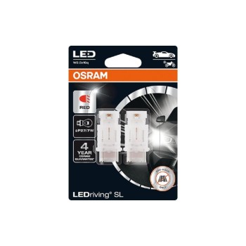OSRAM LED Retrofit Red, 12V P27/7W Doppelblister