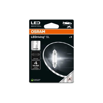 OSRAM LEDriving cool white, C5W 6000K Blister 12V 0.6W/41mm