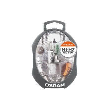 OSRAM Minibox H1/H7, Inhalt 7 Glühlampen & 3 Sicherungen