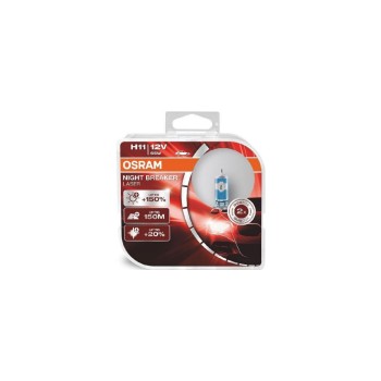 OSRAM Night Breaker Laser Duobox, H11 12V 55W PGJ19-2