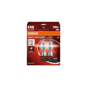 Night Breaker Laser Duobox, H8 12V 35W PGJ19-1 Night Breaker Laser Duobox, H8 12V 35W PGJ19-1
