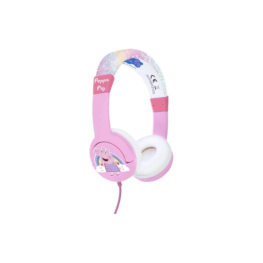 OTL Casques extra-auriculaires Peppa Glitter Rainbow Rose