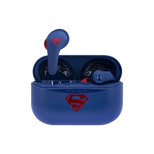 OTL Écouteurs True Wireless In-Ear DC Comics Superman Bleu foncé
