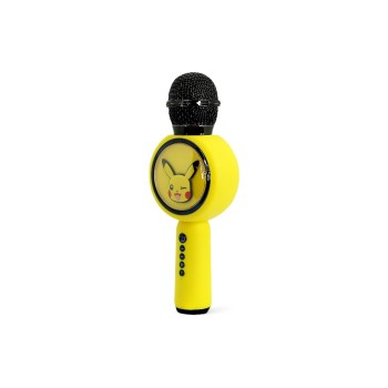 OTL Pokemon Pikachu PopSing Karaoke Mikro, Karaoke Mikrofon with BT Speaker