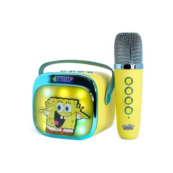 OTL Spongebob Karaoke Speaker + Microphon, Kindergerecht, Bluethooth