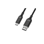 Otterbox USB-A zu USB-C Kabel, 1 Meter, schwarz