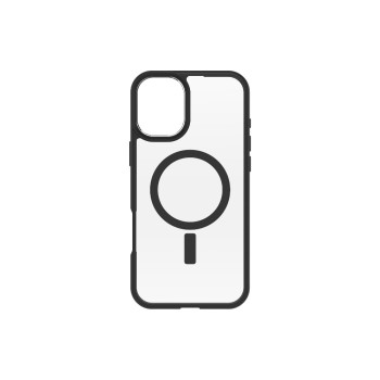 Otterbox Magsafe Cover React clear/black, iPhone 16 Plus