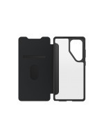 Otterbox Coque arrière React Folio Galaxy S25 Ultra Transparent Noir