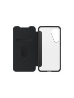 Otterbox Coque arrière React Folio Galaxy S25+ Transparent Noir