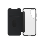 Otterbox Coque arrière React Folio Galaxy S25 Transparent Noir