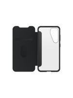 Otterbox Coque arrière React Folio Galaxy S25 Transparent Noir