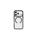 Otterbox Coque arrière React MagSafe iPhone 17 Pro Transparent/Black