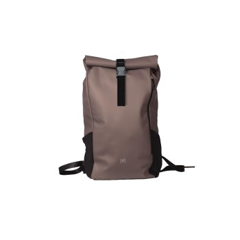 Oxford Rucksack Identity Roll Top Brown