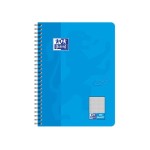 Oxford Carnet de notes Bloc-notes Touch College, B5, quadrillé, bleu marine