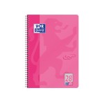 Oxford Carnet de notes Carnet de notes Touch college, A4, quadrillé, rose