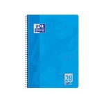 Oxford Carnet de notes Cahier Touch college, A4, quadrillé, bleu marine