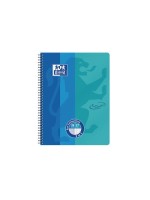 Oxford Touch Collegeblock Duo L.28cribzee, 90g/qm, A4+, 80 pages, li+ka, meerblue