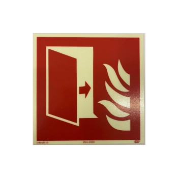 P.R.O. Porte coupe-feu – pictogramme 150 x 150 mm