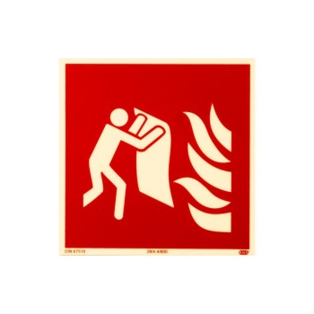 P.R.O. Couverture anti-feu – pictogramme 150 x 150 mm