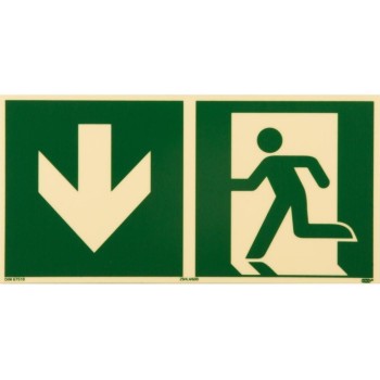 P.R.O. Sortie de secours – pictogramme 150 x 300 mm