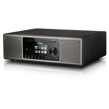 P TEC Pilatus II, DAB+ et Internetradio, noir, bluetooth, Wifi, CD, USB. spotify