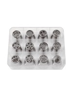 Paderno Spritztüllen 12er Set, 12 verschiedene Formen