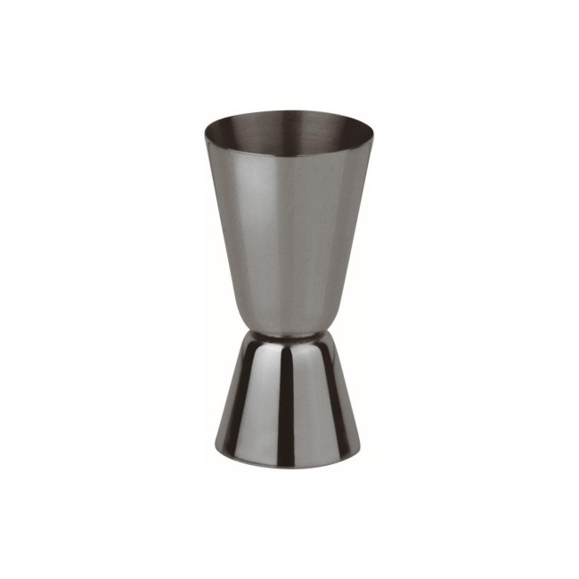 Paderno Cocktail Messbecher black , 40/20ml, Grösse Ø 4,5 cm - H 8,5 cm Paderno Cocktail Messbecher black , 40/20ml, Grösse Ø 4,5 cm - H 8,5 cm