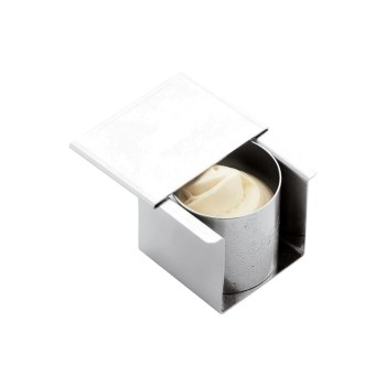 Paderno Moule à pâtisserie avec insert tubulaire Acier inoxydable 8.4 cm