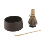Paderno Set de matcha 4 pièces 0 l, Noir