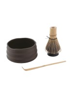 Paderno Set de matcha 4 pièces 0 l, Noir