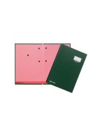 Pagna Unterschriftenmappe De Luxe grün, Kunststoff, 20 Fächer, aufklapp. Namen., A4