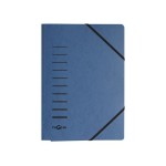 Pagna Portfolio à ruban élastique A4 Bleu