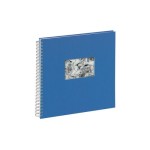 Pagna Spiralalbum Stoffeinband 310x320mm, blue, 40 pages