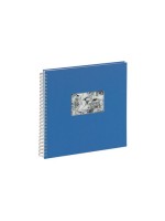 Pagna Spiralalbum Stoffeinband 310x320mm, blau, 40 Seiten