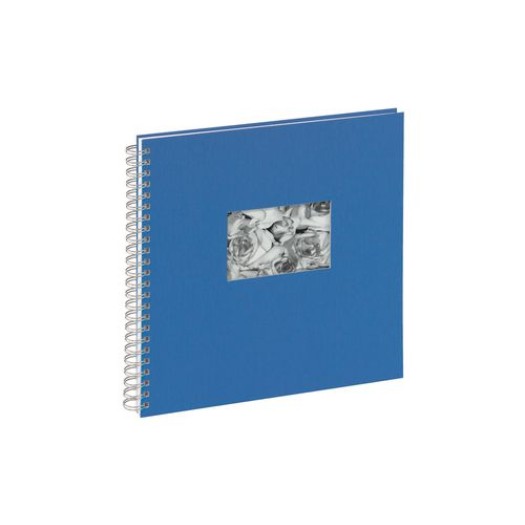Pagna Spiralalbum Stoffeinband 310x320mm, blue, 40 pages