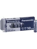 Panasonic Alkaline Powerline Industrial AAA, 1,5 Volt, 10 Stück, LR03