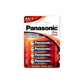 Panasonic Pro Power AA-Alkali, 1.5 V, 1,5 Volt, 4 Stück Panasonic Pro Power AA-Alkali, 1.5 V, 1,5 Volt, 4 Stück