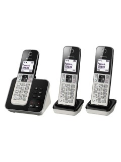 Panasonic KX-TGD323SLW TRIO, analog, with AB