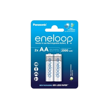 Panasonic Eneloop 2000 mAh, 2 Pièce/s