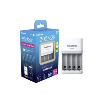 Panasonic BQ-CC55E NiMH Micro AAA Mignon AA Blanc