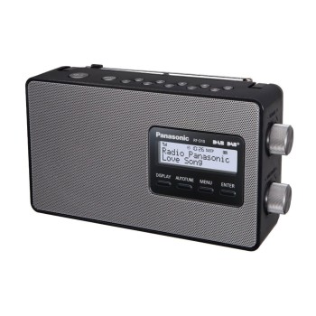 Panasonic RF-D10EG-K, noir, DAB+ Radio, Handliches Digitalradio Panasonic RF-D10EG-K, noir, DAB+ Radio, Handliches Digitalradio