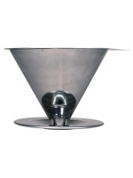 pandoo Filtre à café 0 l, Métal/Argenté