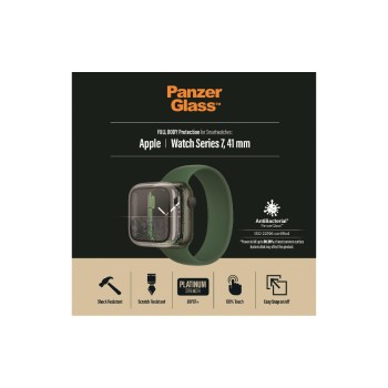 PanzerGlass Apple Watch Full Body Case, Clear, for Apple Watch 7/8 (41mm) PanzerGlass Apple Watch Full Body Case, Clear, for Apple Watch 7/8 (41mm)