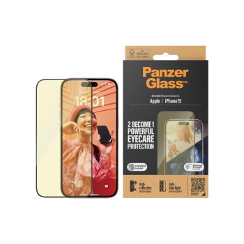 Panzerglass UWF Anti Reflective & Bluelight, fürs iPhone 2023 6.1 mit Applicator Panzerglass UWF Anti Reflective & Bluelight, fürs iPhone 2023 6.1 mit Applicator