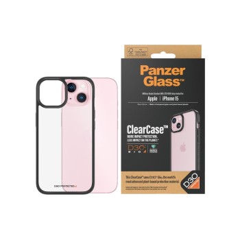 Panzerglass ClearCase with D30, fürs iPhone 15, Transparent Panzerglass ClearCase with D30, fürs iPhone 15, Transparent