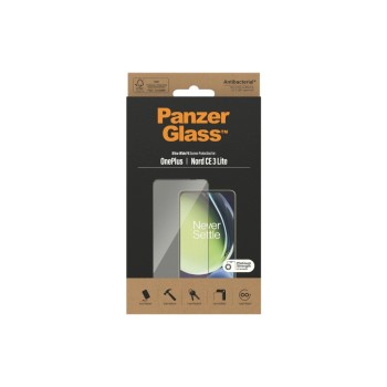 Panzerglass Displayschutz Ultra Wide Fit, fürs OnePlus Nord CE 3 Lite Panzerglass Displayschutz Ultra Wide Fit, fürs OnePlus Nord CE 3 Lite