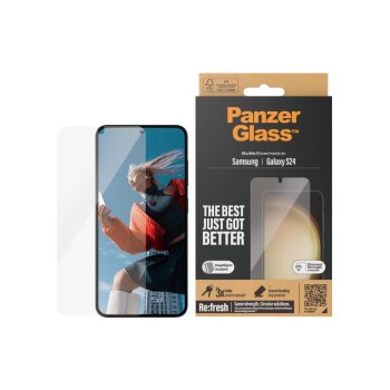 Panzerglass Protection d’écran Ultra Wide Fit Galaxy S24 avec applicateur