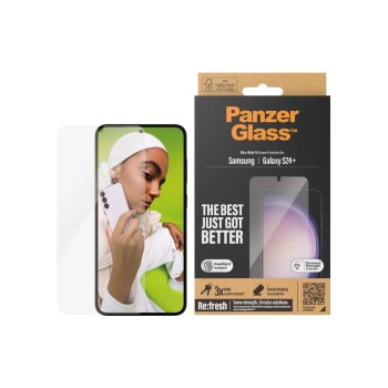 Panzerglass Protection d’écran Ultra Wide Fit Galaxy S24+ avec applicateur