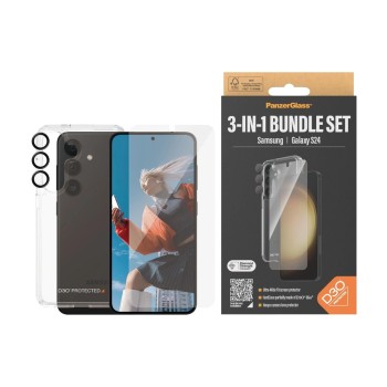 Panzerglass 3-in-1 Bundle Glas, Case, Cam, fürs Galaxy S24 (7350, 1210, 1207) Panzerglass 3-in-1 Bundle Glas, Case, Cam, fürs Galaxy S24 (7350, 1210, 1207)