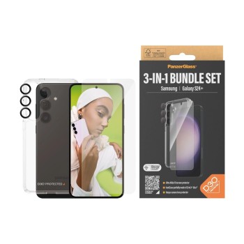 Panzerglass 3-in-1 Bundle Glas, Case, Cam, fürs Galaxy S24+ (7351, 1211,1208) Panzerglass 3-in-1 Bundle Glas, Case, Cam, fürs Galaxy S24+ (7351, 1211,1208)